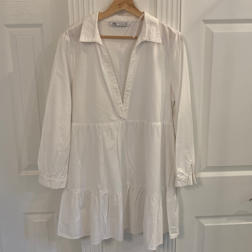 White Zara dress or tunic